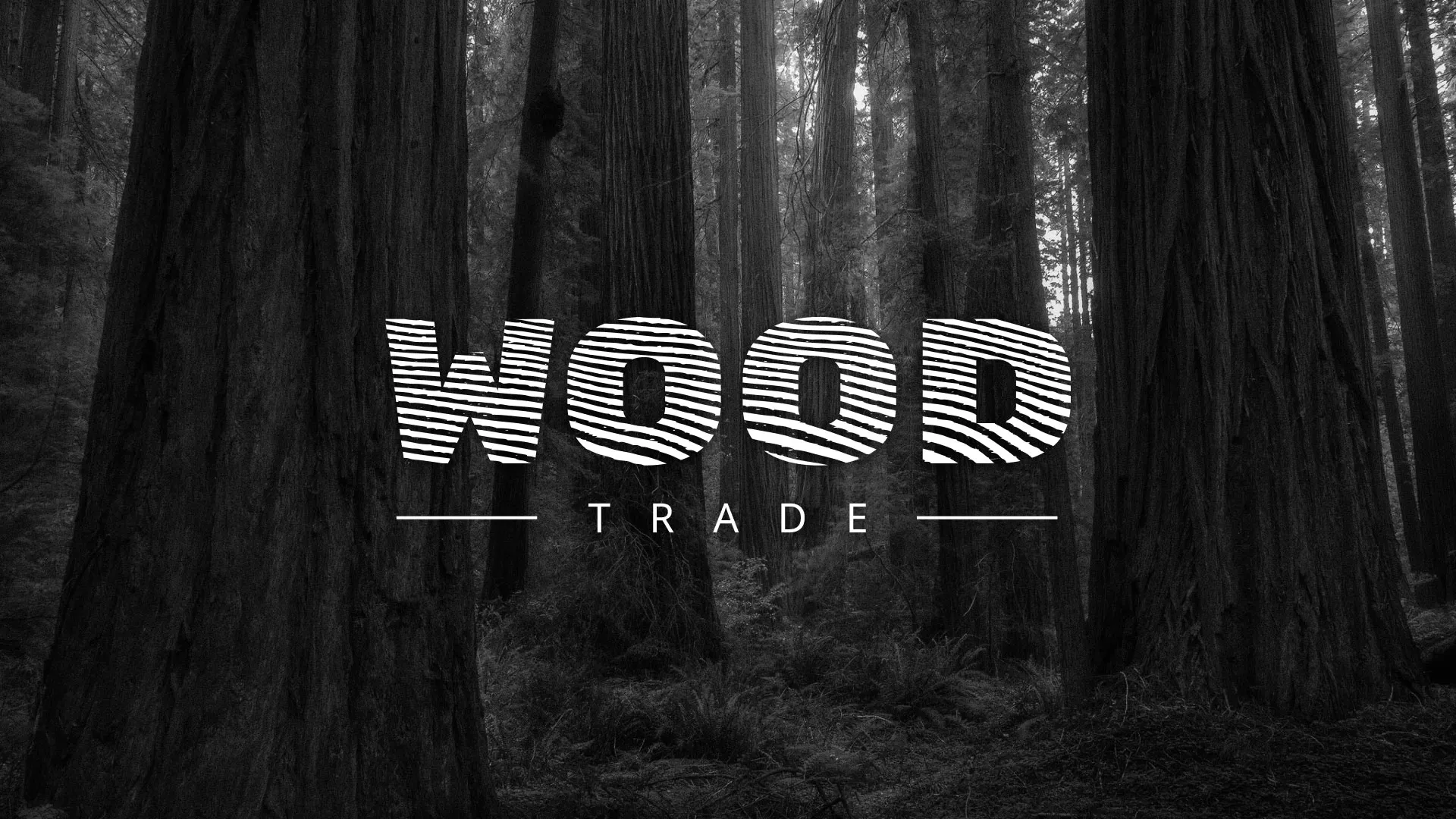 Разработка логотипа для компании «Wood Trade» в Лузе
